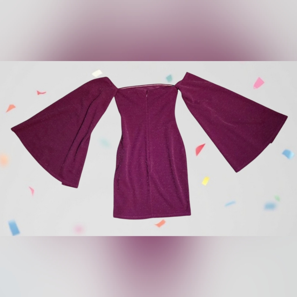 Michael Costello X REVOLVE Sandrine Mini Dress in Magenta~Final Price - Picture 8 of 12